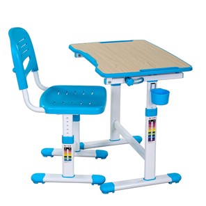 Растущий стол и стул Piccolino II Blue в Смоленске - предосмотр 1