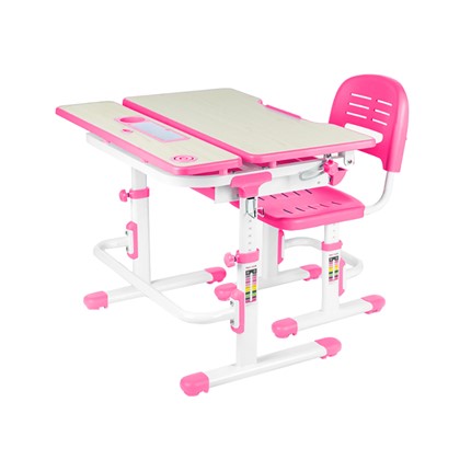 Стол растущий и стул Lavoro Pink в Смоленске - изображение