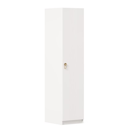 Шкаф одностворчатый Айла ЛД 688.130.000, Белый, исполнение 1 в Смоленске - изображение