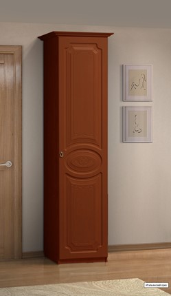 Шкаф-пенал Ивушка-5, цвет Итальянский орех в Смоленске - изображение
