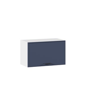 Кухонный горизонтальный шкаф 600 Индиго ЛД 298.710.000.119, Белый/Тёмно-синий в Смоленске