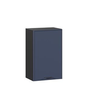 Навесной кухонный шкаф 450 Индиго ЛД 298.330.000.145, Чёрный/Тёмно-синий в Смоленске