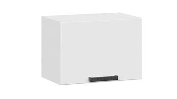 Навесной кухонный шкаф Детройт исп. 2 1В5Г (Белый/Белый глянец) в Смоленске