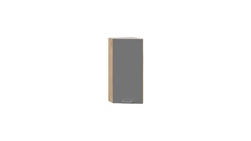 Настенный шкаф Габриэлла 1В3Т (Дуб Крафт золотой/Титан) в Смоленске - предосмотр