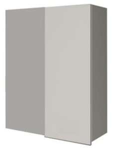 Кухонный навесной шкаф ВУП 980 Белое гладкое Ламарти/Белый в Смоленске - предосмотр