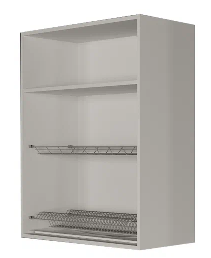 Кухонный шкаф ВС9 80, МДФ Океания/Антрацит в Смоленске - изображение 1