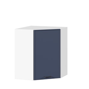 Шкаф кухонный угловой Индиго ЛД 298.610.000.116, Белый/Тёмно-синий в Смоленске
