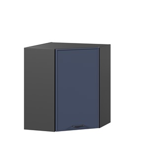 Шкаф кухонный угловой Индиго ЛД 298.610.000.158, Чёрный/Тёмно-синий в Смоленске