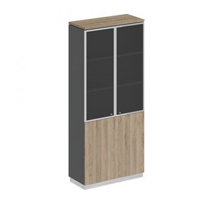 Шкаф для документов двери стекло Speech Cube (90x40x203.4) СИ 308 ДС АР ДС/ХР в Смоленске