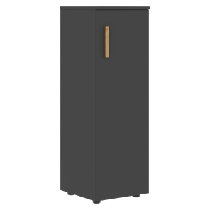 Средний шкаф колонна с глухой дверью правой FORTA Черный Графит  FMC 40.1 (R) (399х404х801) в Смоленске