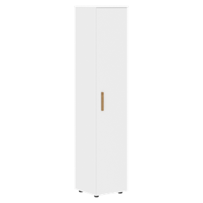 Высокий шкаф с глухой дверью колонна FORTA Белый FHC 40.1 (L/R) (399х404х1965) в Смоленске - предосмотр