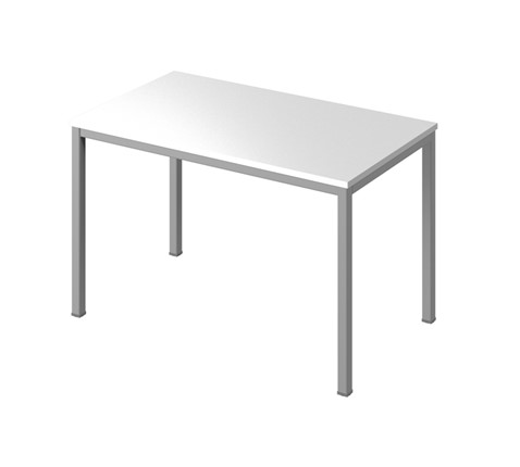 Письменный стол СL-30 (Белый/каркас серый) в Смоленске - изображение