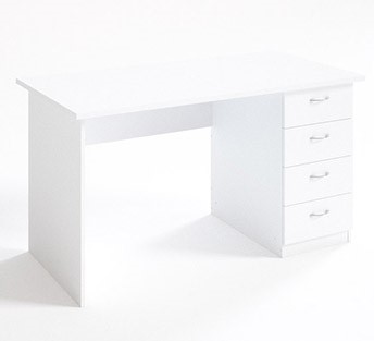 Стол офисный СТ 14.7, белый в Смоленске - изображение