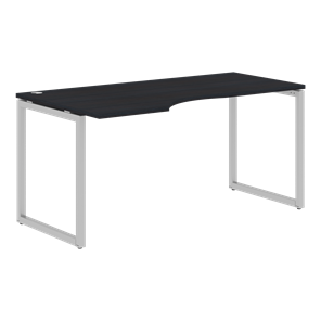 Письменный стол с боковым левым выступом XTEN-Q Дуб-юкон-серебро   XQCET 169 (L) (1600х900х750) в Смоленске