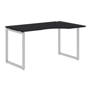 Письменный стол с боковым правым выступом XTEN-Q Дуб-юкон-серебро XQCET 149 (R) (1400х900х750) в Смоленске