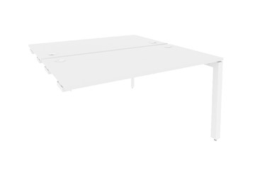 Приставной стол к тумбе O.MP-D.SPR-3.7 Белый/Белый бриллиант в Смоленске