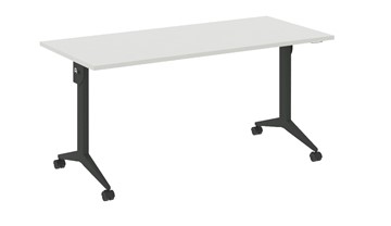 Складной мобильный стол X.M-4.7, Металл антрацит/Белый бриллиант в Смоленске