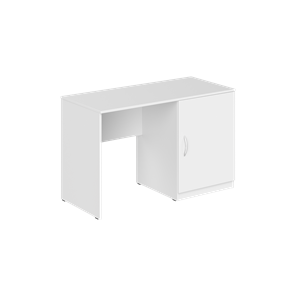 Стол с тумбой под холодильник KANN KTFD 1255 R Правый 1200х550х750 мм. Белый в Смоленске