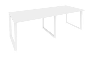 Переговорный стол O.MO-PRG-2.2 Белый/Белый бриллиант в Смоленске