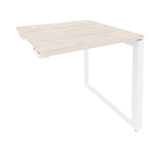 Приставной стол O.MO-SPR-0.8 Белый/Денвер светлый в Смоленске