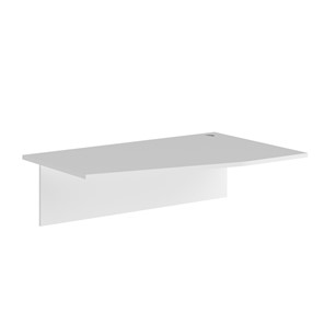 Дополнительный стол правая XTEN Белый  XCT 149-1(R) (1400х900х25) в Смоленске