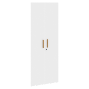 Высокие двери для шкафов с замком FORTA Белый FHD 40-2(Z)  (794х18х1932) в Смоленске