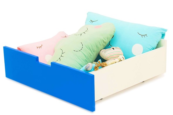 Ящик для кровати Skogen синий в Смоленске - изображение