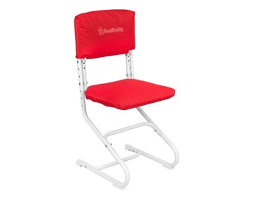 Чехлы на спинку и сиденье стула СУТ.01.040-01 Красный, ткань Оксфорд в Смоленске