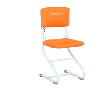 Комплект чехлов на спинку и сиденье стула СУТ.01.040-01 Оранжевый, ткань Оксфорд в Смоленске