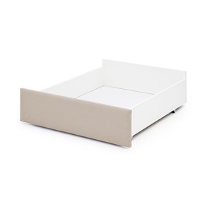 Ящик для кровати Litn мягкий для кроватей 160х80 холодный бежевый (микрошенилл) в Смоленске