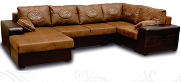 П-образный диван Плаза 405х210 в Смоленске - предосмотр