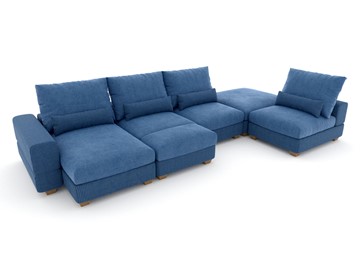 П-образный диван V-10-M П (П1+Д4+Д2+УС+ПС), Memory foam в Смоленске - предосмотр