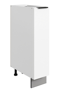 Кухонная тумба Стоун L200 (1 дв.гл.) (белый/джелато софттач) в Смоленске