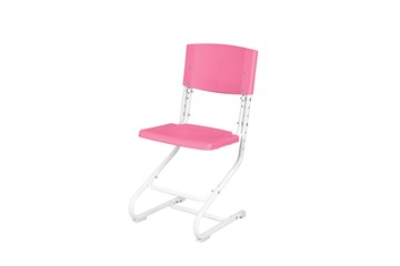 Детский стул СУТ.01 Пластик (рост от 130 см), Розовый в Смоленске - предосмотр