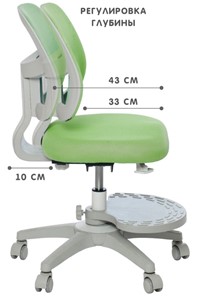 Кресло Holto-22 зеленое в Смоленске - предосмотр 3