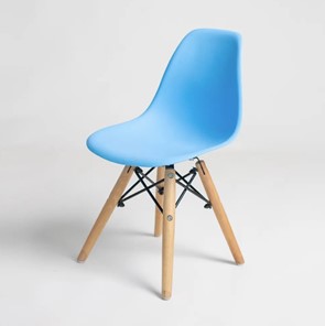 Детский стул DSL 110 K Wood (голубой) в Смоленске