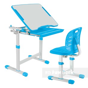 Растущий стол и стул Piccolino III Blue в Смоленске