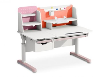 Детский стол-трансформер Mealux Electro 730 + надстройка, Розовый в Смоленске