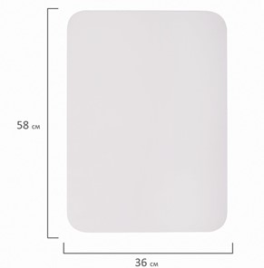 Доска магнитно-маркерная на холодильник BRAUBERG, 58х36 см с маркером, магнитом и салфеткой в Смоленске - предосмотр 8
