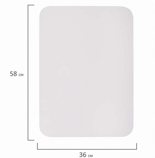 Доска магнитно-маркерная на холодильник BRAUBERG, 58х36 см с маркером, магнитом и салфеткой в Смоленске - изображение 8