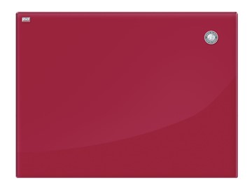 Магнитно-маркерная стеклянная доска 2х3 OFFICE TSZ86 R, 60x80 см, красная в Смоленске - предосмотр