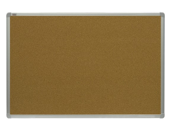Пробковая доска для объявлений 2х3 OFFICE, TСA129, 90х120 см, алюминиевая рамка в Смоленске - изображение