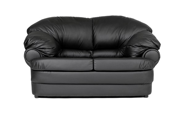 Прямой диван Релакс двухместный, экокожа в Смоленске - изображение